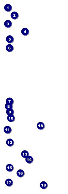 World Music Event Ticket Front Field Markers