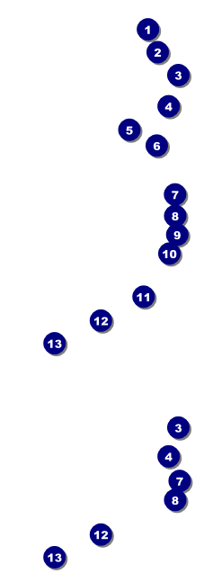 Pancake Breakfast Event Ticket Front Field Markers