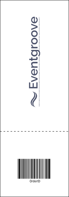 Basketball Schedule Raffle Ticket Product Back