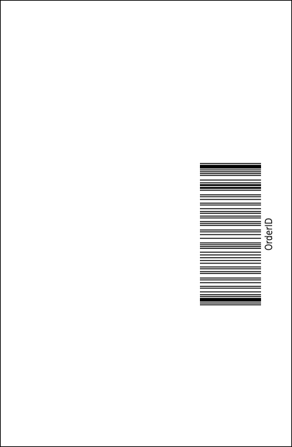Abstract Drink Ticket Product Back