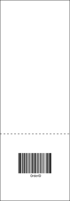 Cinderella Raffle Ticket Product Back