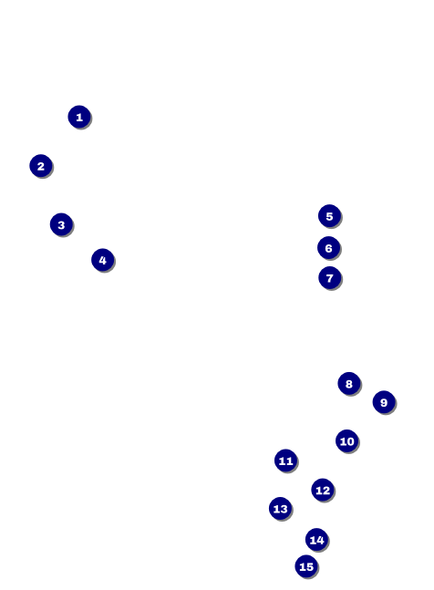 All Purpose Hex Invitation Front Field Markers