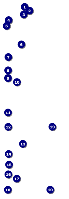 All Purpose Clouds Event Ticket Front Field Markers