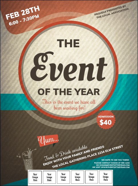 All Purpose Circle Logo Flyer Product Front