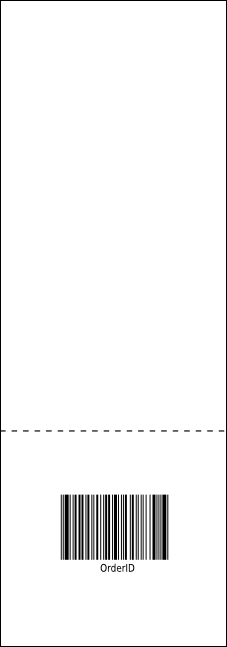 Diamonds Black Raffle Ticket Product Back